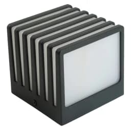 Светильник садовопарковый Feron DH0605 на стену GX53 230V черный 51335