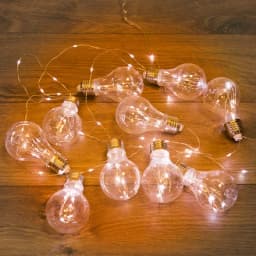 Гирлянда светодиодная Ретролампы 3 м ТЕПЛЫЙ БЕЛЫЙ 303076