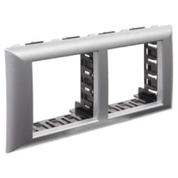 Рамка-суппорт 4мод. Avanti для «In-liner Front» серебр. металлик DKC 4404914