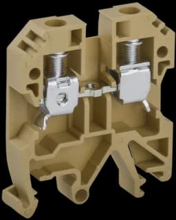 Клемма винтовая КВИ-6мм2 желтая IEK (YZN30-006-K05)