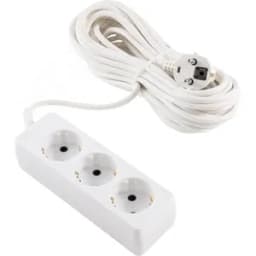 Удлинитель "Гранд" 5м/3роз. с заземлением (ПВС 3х0,75) черный