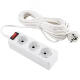 Удлинитель "Рулетка", 5м/3роз (ШВВП 2х0,75)