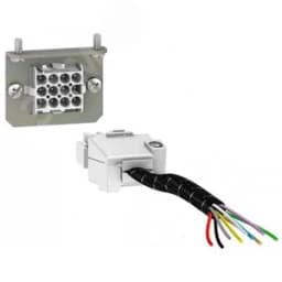 NSX Разъем дополнительный 9 контактов (2 части) для NSX100/250 LV429272 Schneider Electric