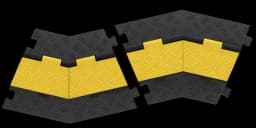 Кабель-канал 30х30мм 12т ККР 2-12У угловая часть 45гр. (ЛЕВЫЙ)