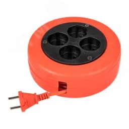 Удлинитель-рулетка 4x10 м без заземления ПВС 2x0.75 10А/2.3кВт PROxima