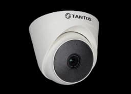 Видеокамера купольная внутренняя мультиформатная TSc-E2HDf (2.8) Tantos