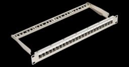 Патч-панель наборная, 1U NIKOMAX NMC-RP24-BLANK-1U-MT