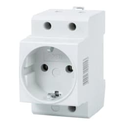 Розетка на DIN-рейку с заземляющим контактом NSGate NSBon-08