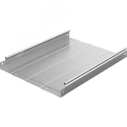 Металлический лоток неперфорированный 400х50х3000, толщина 1,0 мм, Сендзимир цинк OSTEC