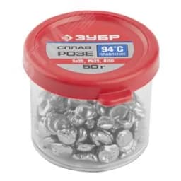 Сплав , РОЗЕ (Sn25,Pb25,Bi50), легкоплавкий в гранулах, 50гр