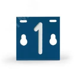 Табличка номера фидера №8 65x60 мм PEM241.8R Энсто-РУС (ОКПП)