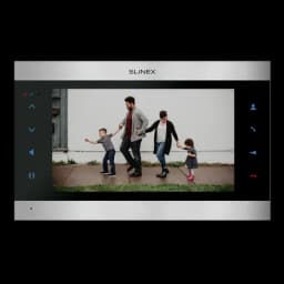 IP видеодомофон 10" с поддержкой HD SL-10N Cloud Silver+Black CTV