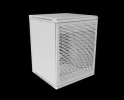 Шкаф телекоммуникационный настенный разборный МИКсистем 19" Basis 15U 600*600 дверь перфорация