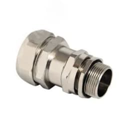 Муфта металлорукав-коробка DN 12 с уплотнением кабеля IP68 М12х15 D=5 - 9мм