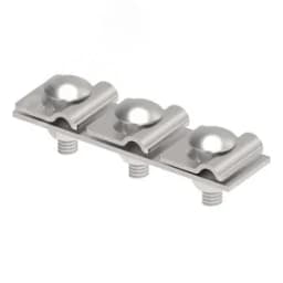 Адаптер для соединения токоотвода высокого напряжения HVI с молниеприемной мачтой. Материал - нержавеющая сталь.