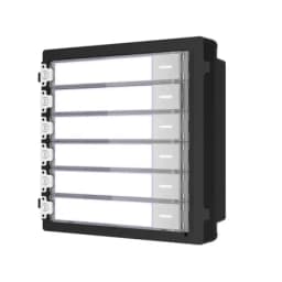 Модуль на 6 абонентов c подсветкой DS-KD-KK Hikvision