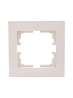 Рамка 1-местн. горизонт. VESNA кремов. LEZARD 742-0300-146