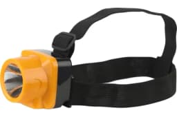 Фонарь аккумуляторный налобный TG1 1LED яркий аккум. 4В 0.5А.ч ЗУ 220В Трофи Б0053033