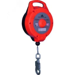 Средство защиты втягивающего типа DELTA PLUS, модель AN120, трос 4 мм оцинкованная сталь, 10 м AN12010T