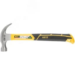 Молоток-гвоздодер, фиброглассовая усиленная ручка, Профи 28 мм, 450 гр.