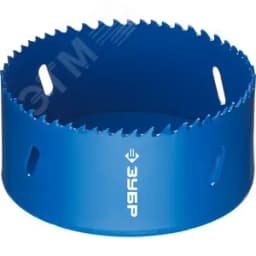 Коронка биметаллическая 95мм, быстрорежущая сталь