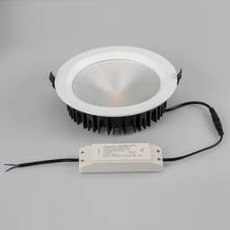 Светодиодный светильник LTD-220WH-FROST-30W Day White 110deg (Arlight, IP44 Металл, 3 года)