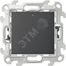 Переключатель с подсветкой Push&Go, графит