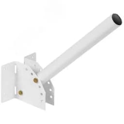 Кронштейн КР-4 D=48мм L=500мм настенный регулируемый угол белый IEK