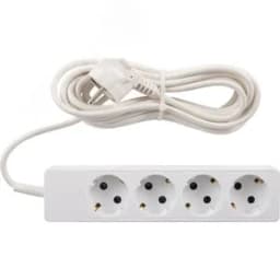 Удлинитель "Гранд" 3м/3роз. с заземлением (ПВС 3х0,75) черный