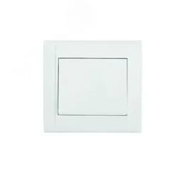 Выключатель одноклавишный, бежевый