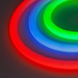 Лента герметичная MOONLIGHTBLACKTOPG280D25mm 24V RGB 360deg 144 Wm IP65 3m wire x1 Arlight Вывод кабеля прямой 047040