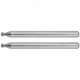 Мини-шарошки алмазные, d 2,0x3,2мм, длина 38мм, 2шт