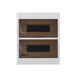 Корпус навесной ЩРН-П-24 24мод. IP41 пластик. DEKraft 31013DEK