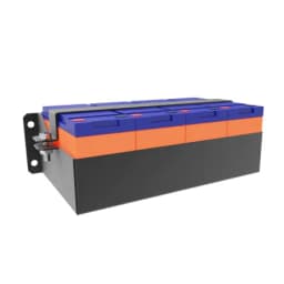 Полка для 4 аккумуляторных батарей емкостью 7 или 9 А·ч. Амадон КАБ-1207-9-4Б