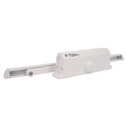 Морозостойкий доводчик со скользящей тягой №4S Slider (от 70 до 110 кг)(белый) Нора-М