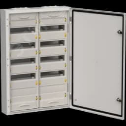 TITAN 5 Корпус металлический ЩРн-120 (2х60) 835х570х140 IP54 сер