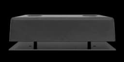 Бампер резиновый БР-500 с монтажной пластиной и комплектом креплений