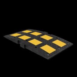 Лежачий полицейский ИДН 900-1 средний элемент РЕЗИНА. Металлокорд. Сотовая структура. ГОСТ Р 52605-2006(ГП) (Яр)