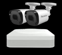 Комплект видеонаблюдения на 2 камеры 2 Мп FE-104MHD KIT Light Smart Falcon Eye
