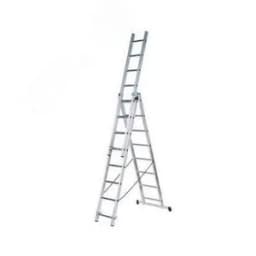 Лестница алюминиевая трехсекционная ЛА 3х7