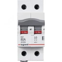 RX3 Выключатель-разъединитель 80А 2П