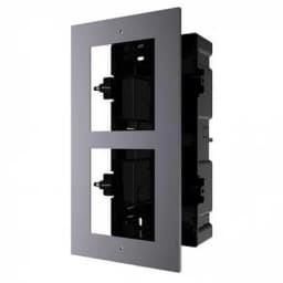 Рамка монтажная на 2 модуля, врезная с пластиковым монтажным основанием DS-KD-ACF2/Plastic Hikvision