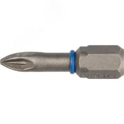 Биты "ЭКСПЕРТ" торсионные кованые, обточенные, хромомолибденовая сталь, тип хвостовика C 1/4", PZ1, 25мм, 2шт