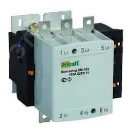 Контактор 185А 220В AC3 1НО 1НЗ КМ-103