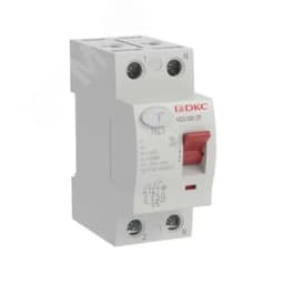 Выключатель дифференциального тока 2п 63A 30мА АС