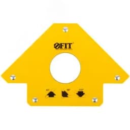 Угольник для сварки магнитный, тип "стрелка", усилие до 34 кг FIT