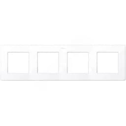 Рамка 4 поста, белый