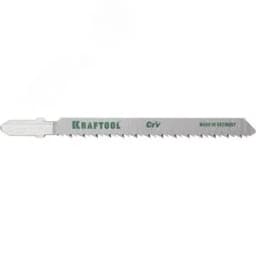 Полотна , T101BR, для эл/лобзика, Cr-V, по дереву, фанере, ламинату, обратный рез, EU-хвост., шаг 2,5мм, 75мм, 2шт