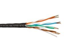 Кабель UUTP4 cat5e NETKO одножильный24 AWG BC на катушке 305м для наружных работ FLUKE TEST NETKO UTP260705E1H