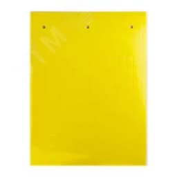 Табличка эластичная 20x9мм. Клейкое основание. Винил. Желтая (55 шт. на пластине, упак. по 10 листов) DKC